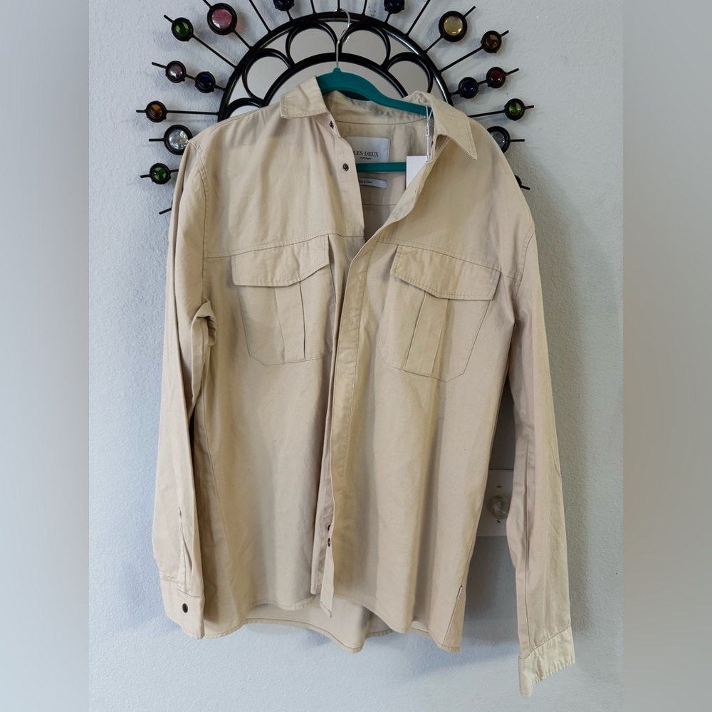 Les Duex Laurel Twill Hybrid Shirt XXL
